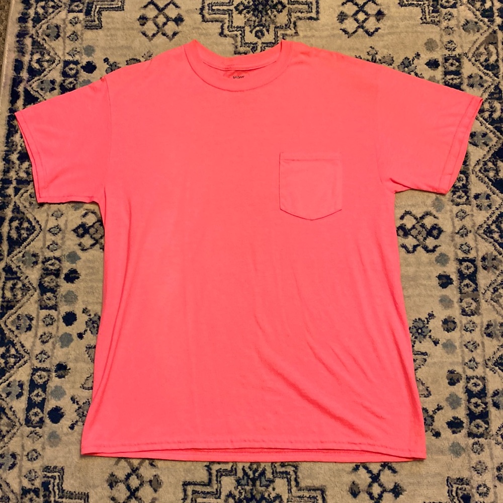 Neon Pink GULDAN SMART BASICS T-Shirt